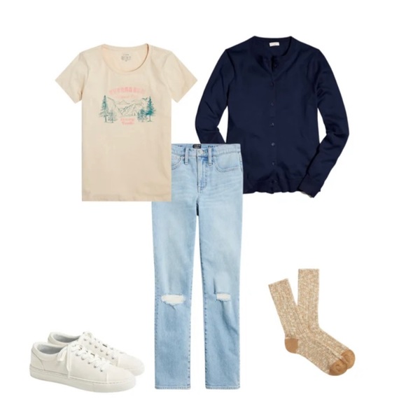 NWT J. Crew The Essential Straight Jean Size 27 - Picture 3 of 8